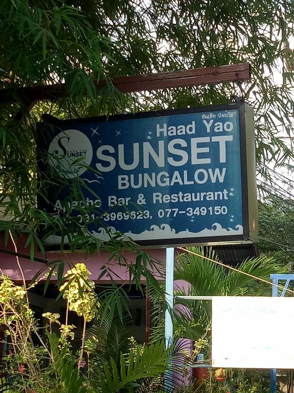 Haad Yao Sunset Bungalow Ngoại thất bức ảnh